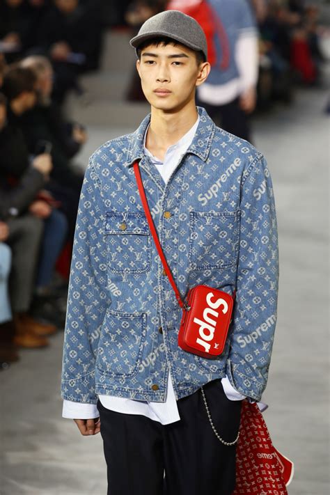 lv suoreme 2017|Louis Vuitton Supreme 2017 Fall Winter Collection Official Photos .